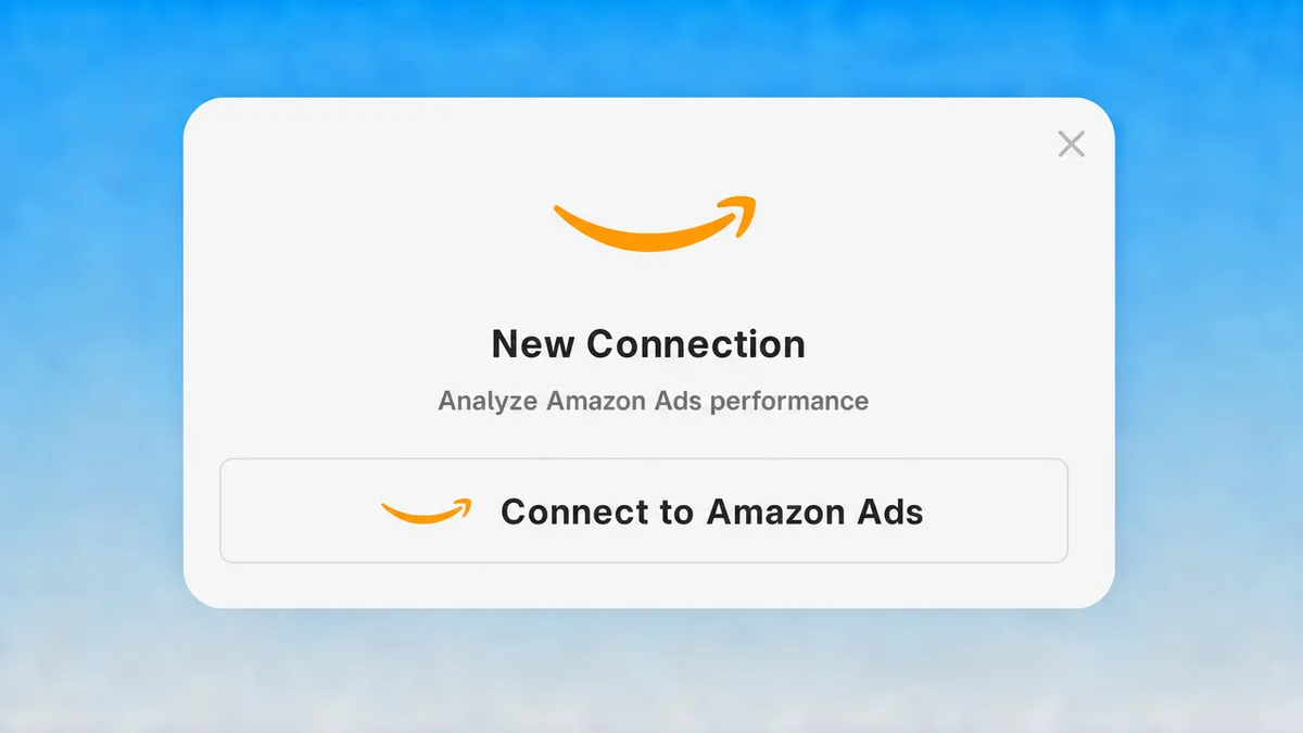 Connect Amazon Ads to Markifact with one-click OAuth