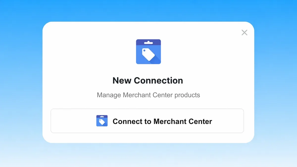 Connect Google Merchant Center to Markifact through OAuth