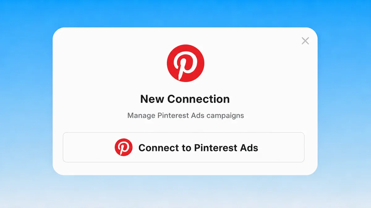 Connect Pinterest Ads to Markifact with one-click OAuth