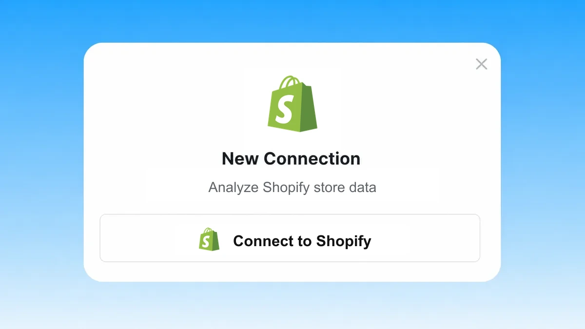 Connect Shopify to Markifact