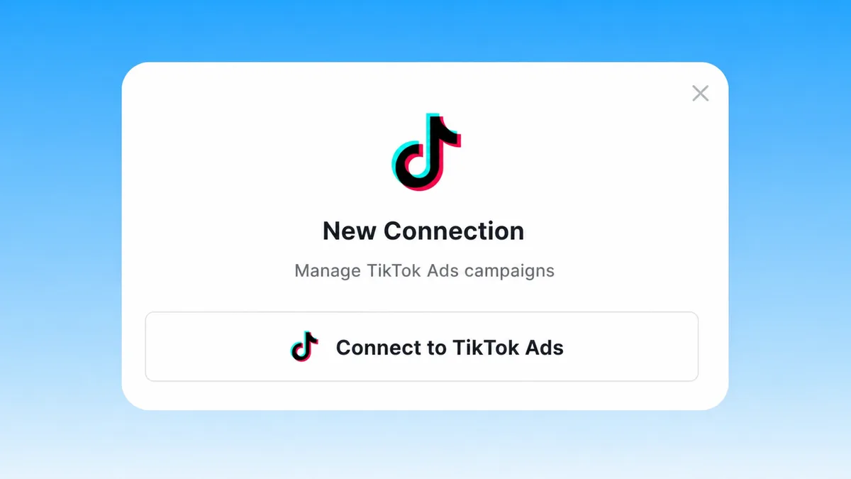 Connect TikTok Ads to Markifact with one-click OAuth